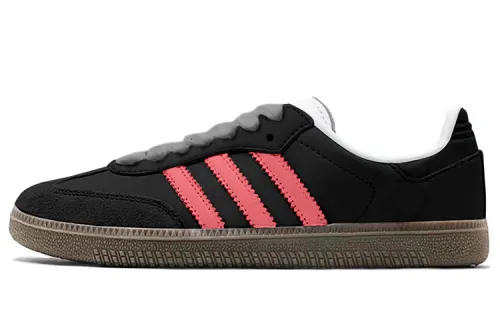 Adidas Originals Samba OG Low top Skateboard Shoes Unisex Pink Black