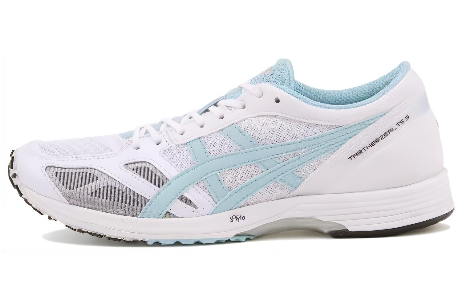 ASICS Tartherzeal 6 Abrasion Resistant Low top Running Shoes Women's White Blue