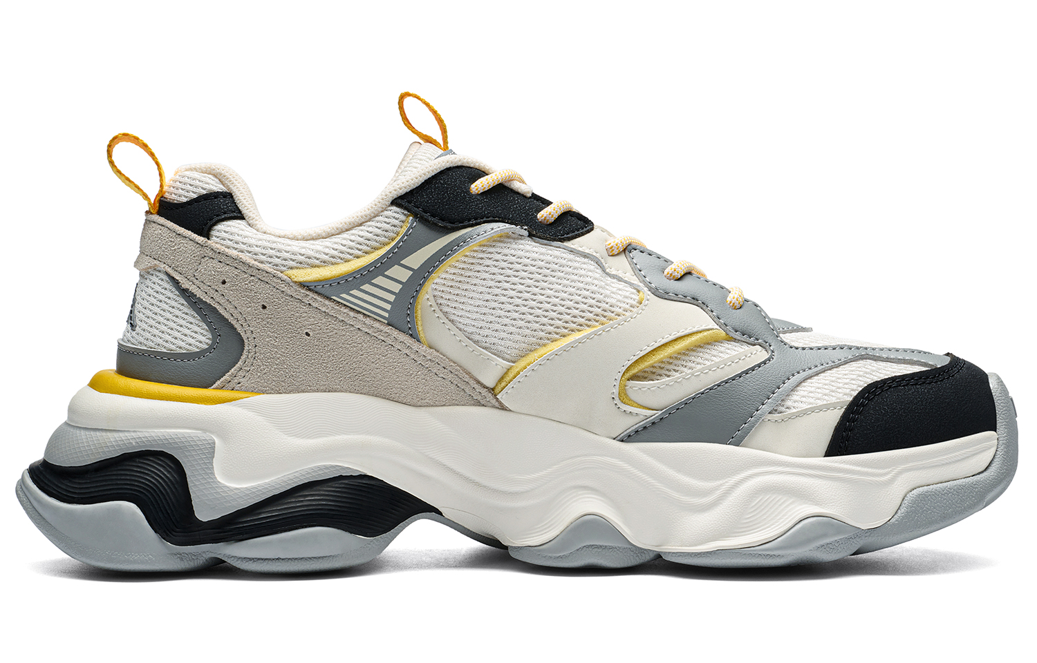 Kappa Cushioning Slip Resistant Cushioning Slip Resistant Low top Running Shoes Men’s White Gray