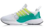Li Ning Crazy Run X Cushioning Breathable Low top Running Shoes Women's Standard White