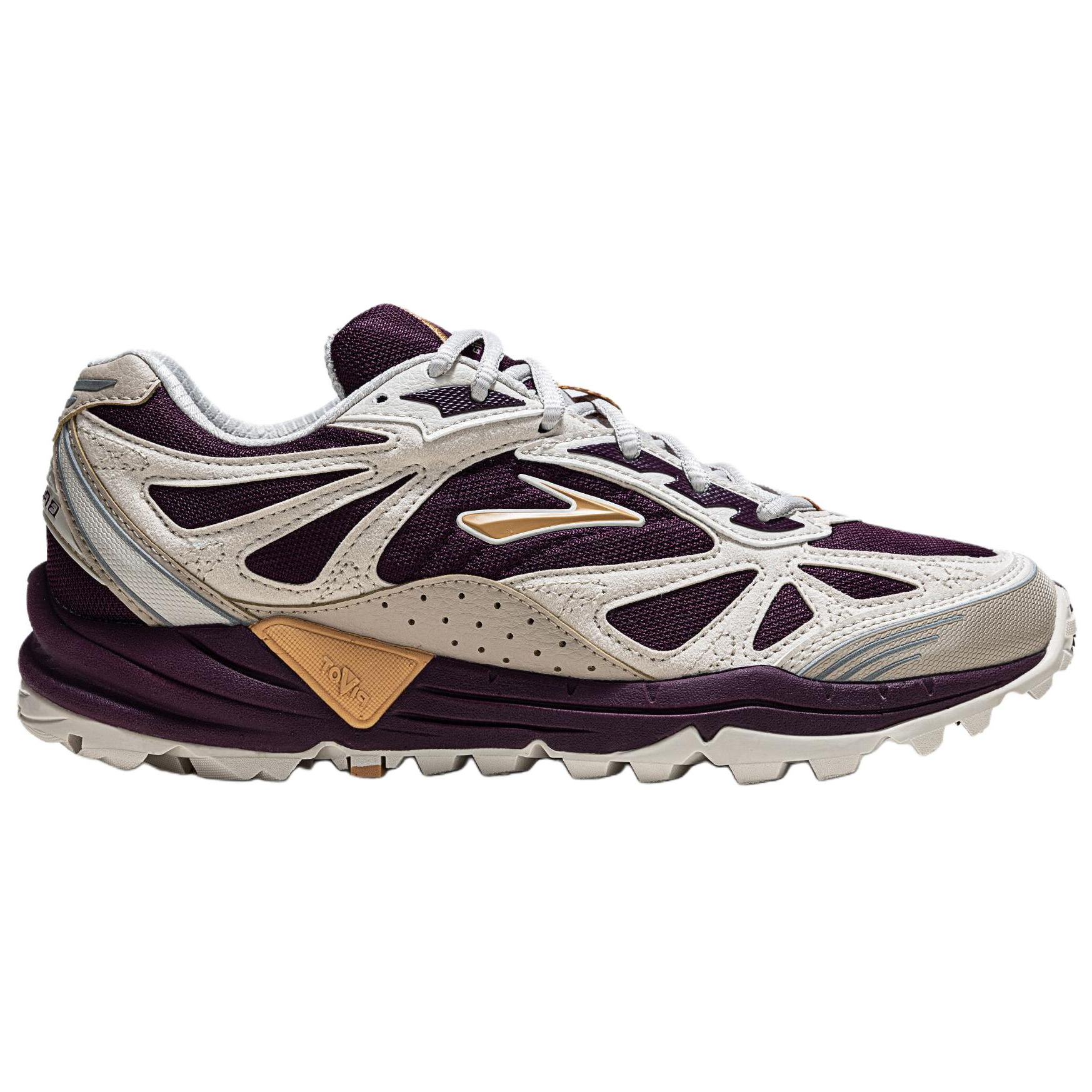 Brooks Cascadia 1 Cushioning Abrasion Resistant Breathable Support Running Shoes Unisex Purple
