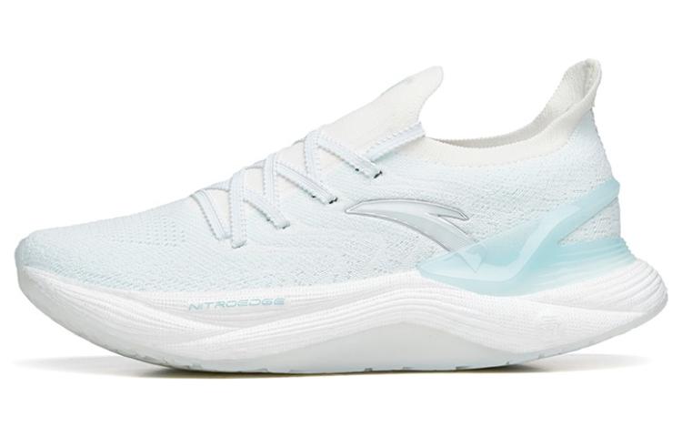 Anta Chuang 2.0 Pro Cushioning Abrasion Resistant Cushioning, Wear Resistant Low top Running Shoes Women's White Blue