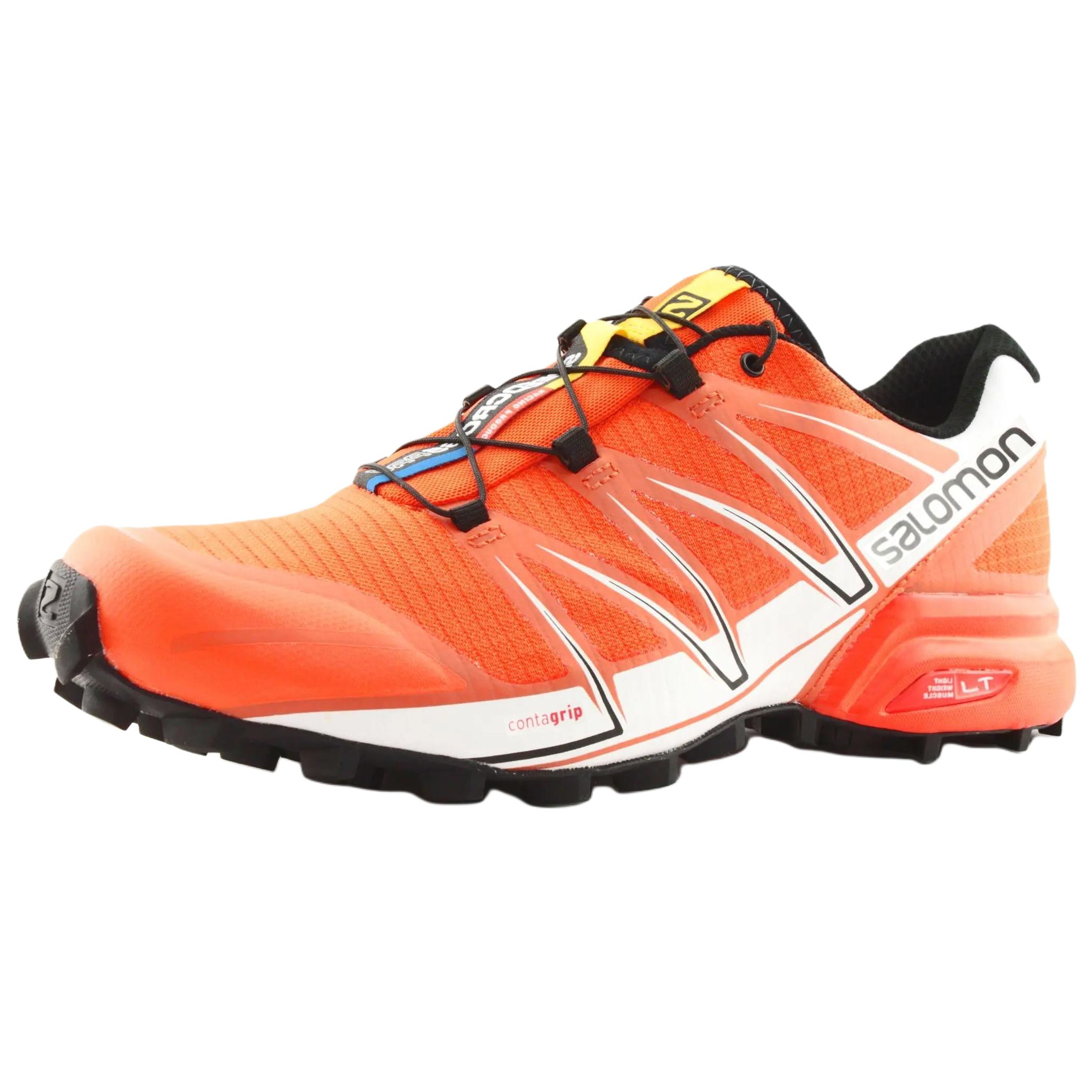SALOMON SPEEDCROSS PRO Abrasion Resistant Low top Running Shoes Men’s Orange White