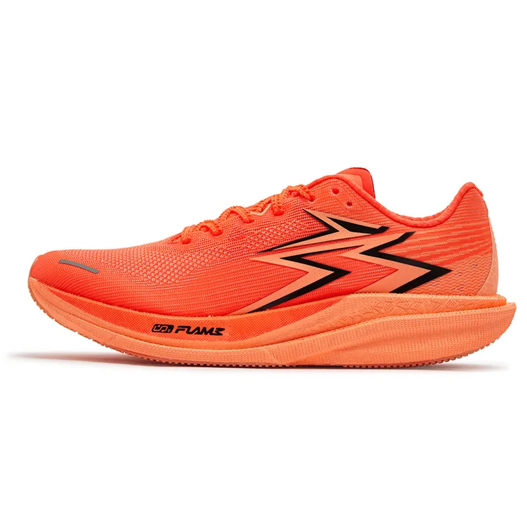 361° Blitz Speed 4 Pro Mesh Low top Fiberglass Plate Casual Training Physical Fitness Test & Exam Racing Running Shoes