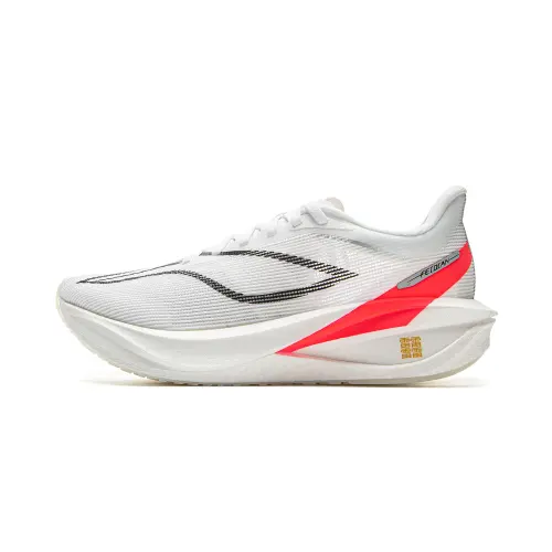 Li Ning Feidian 5 Challenger Running Shoes Women's Low Top Standard White