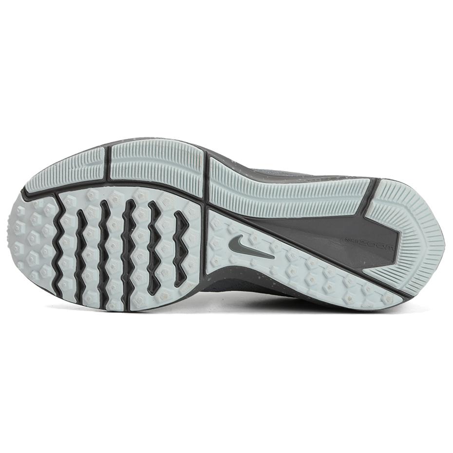 Женские кроссовки Nike Zoom Winflo 4 SHIELD (серые) — 冷灰/金属冷灰/狼灰/冰川蓝/超红 — фото 5