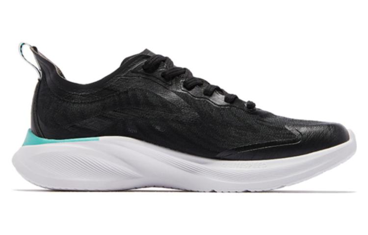 QIAODAN Light Speed 2.0 Plus Comfortable Cushioning Breathable Low top Running Shoes Men’s Black Green