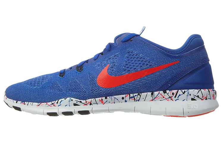 Nike Free 5.0 Tr Fit 5 Print 'Paint Splatter Racer Blue' Women's