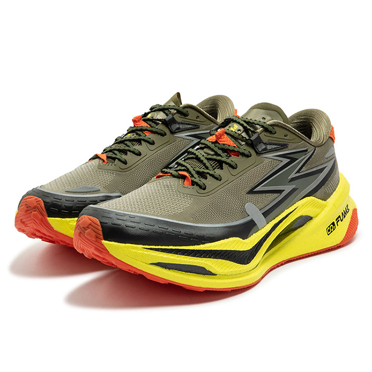 361° Low top Running Shoes Unisex Army Green