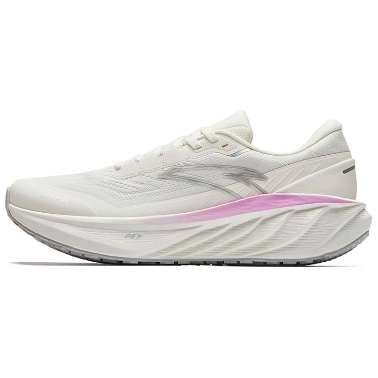 Anta Cloud Path Slip Resistant Abrasion Resistant Low top Casual Running Shoes Women's White