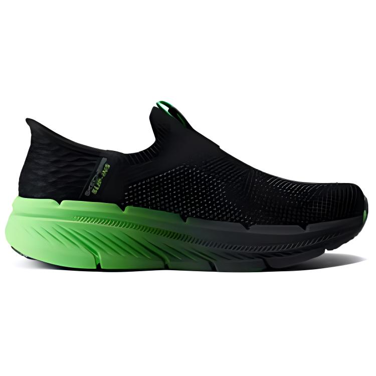 Skechers MEN’S GO Low top Running Shoes Men’s Black Green