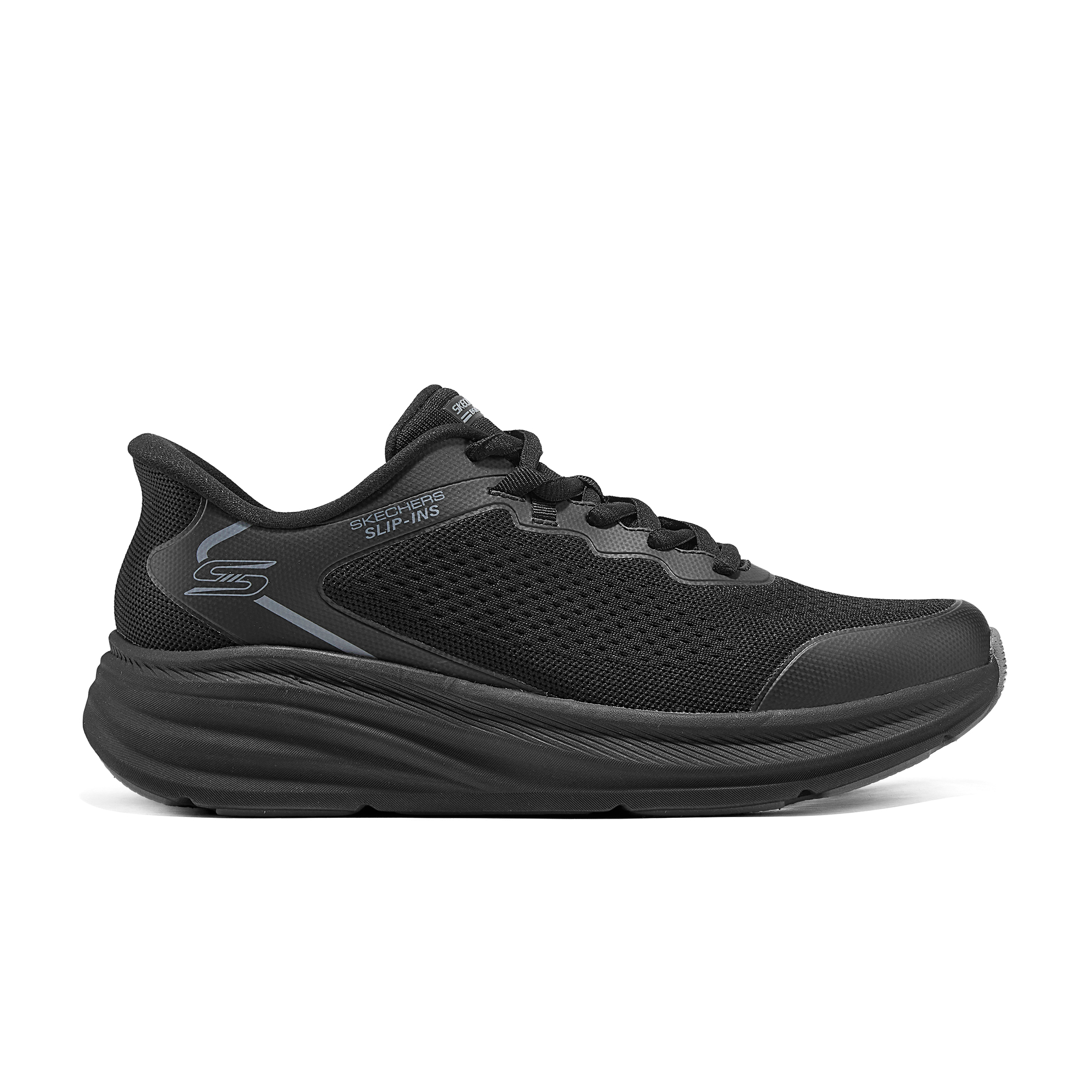 Skechers BOB’S MENS Abrasion Resistant, Breathable, Supportive, And Lightweight Low top Running Shoes Men’s Black