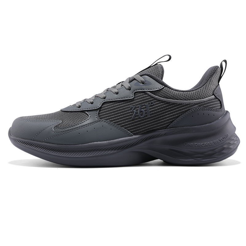 361° Slip Resistant, Abrasion Resistant, Lightweight Low top Sprint Running Shoes Men’s Gray