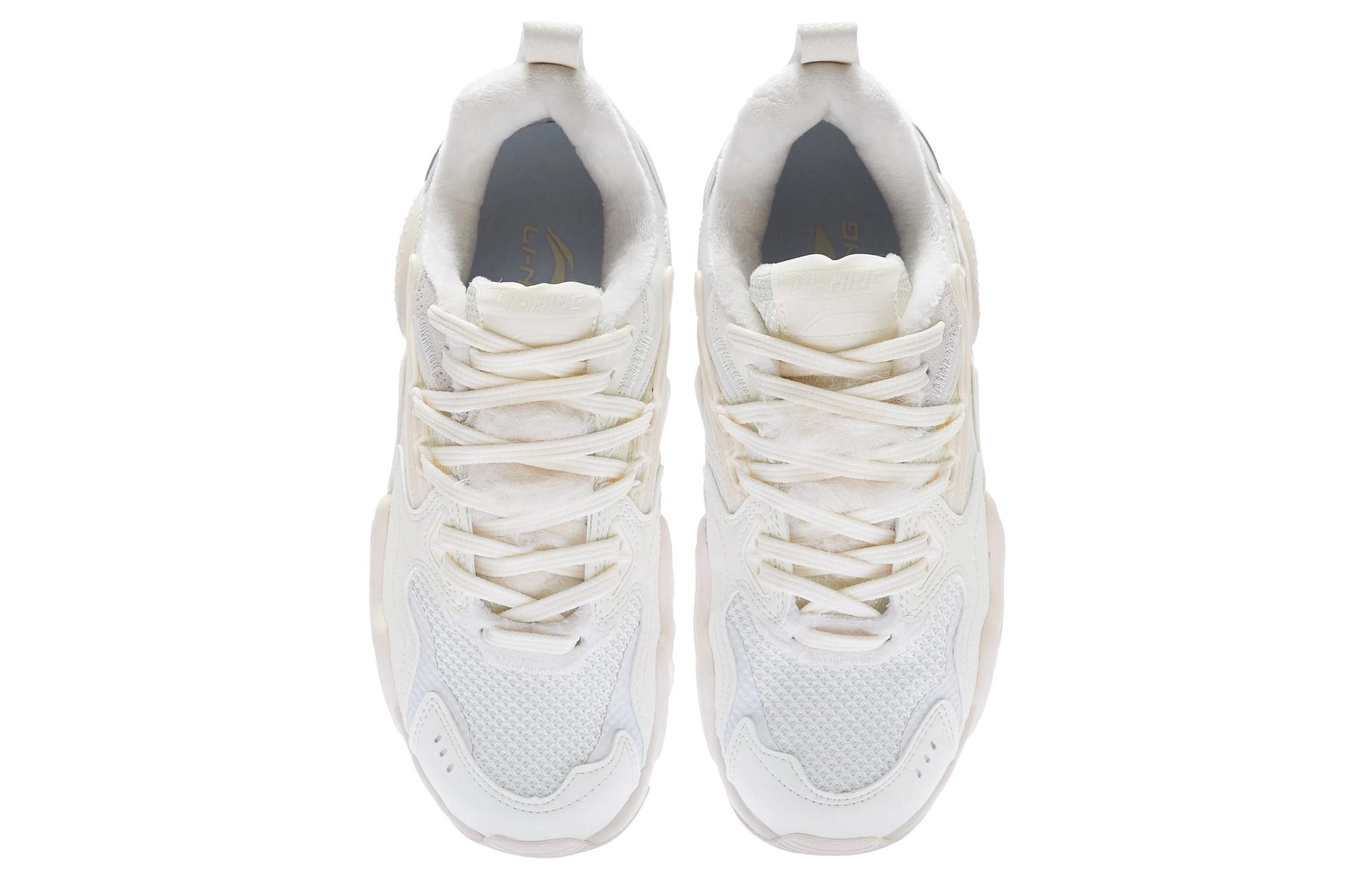 Li Ning Comfortable Textile, Synthetic Leather Cushioning Slip Resistant Abrasion Resistant Breathable Thermal Low top