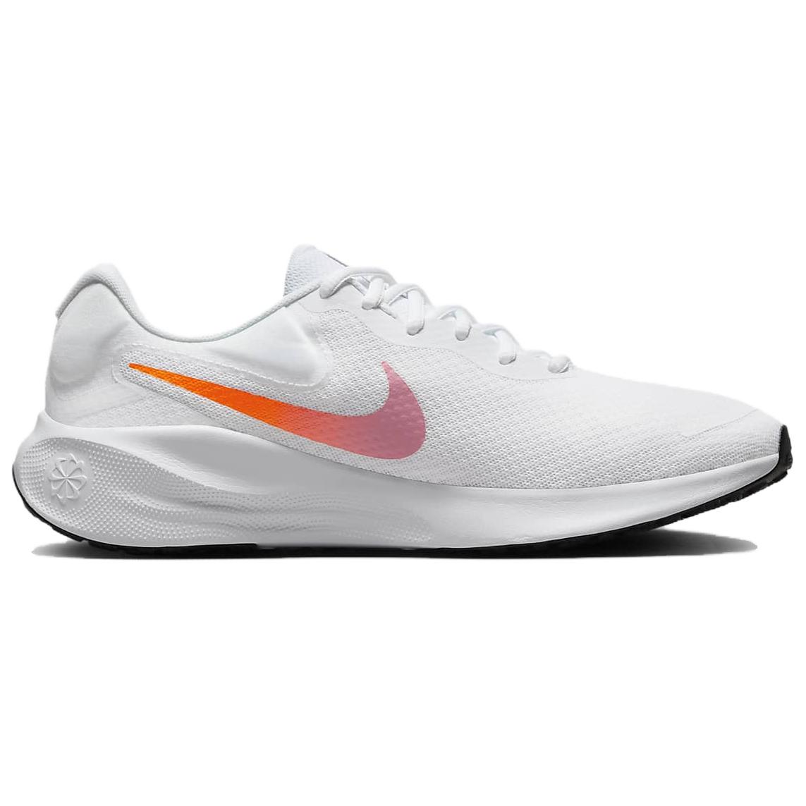 Nike Revolution 7 White Beyond Pink Black Hyper Crimson Women’s