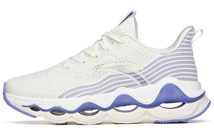 Anta Martian Foam Comfortable Low top Running Shoes Women's White Purple
