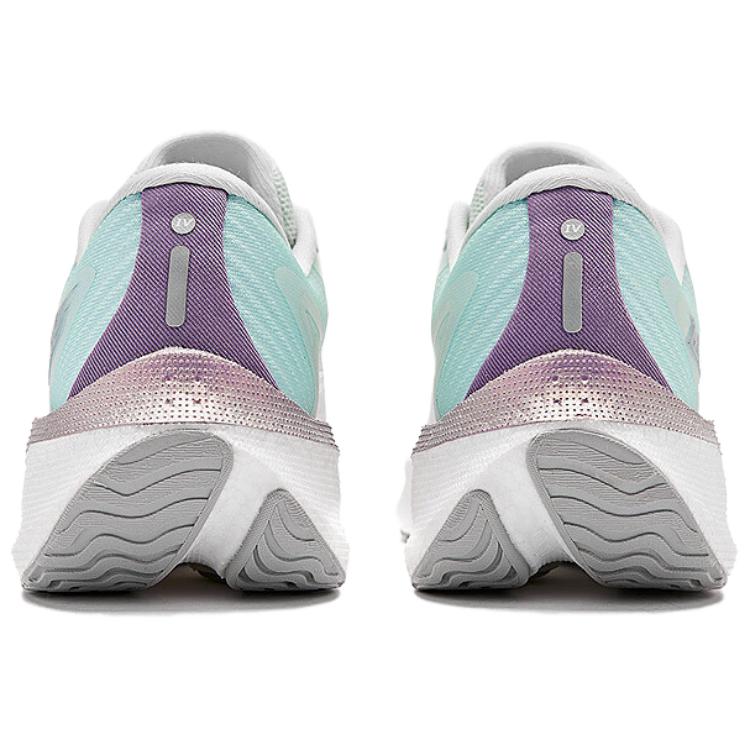 QIAODAN Flying Shadow 4.0 Racing Slip Resistant Abrasion Resistant Low top Running Shoes Women’s Pink Cyan