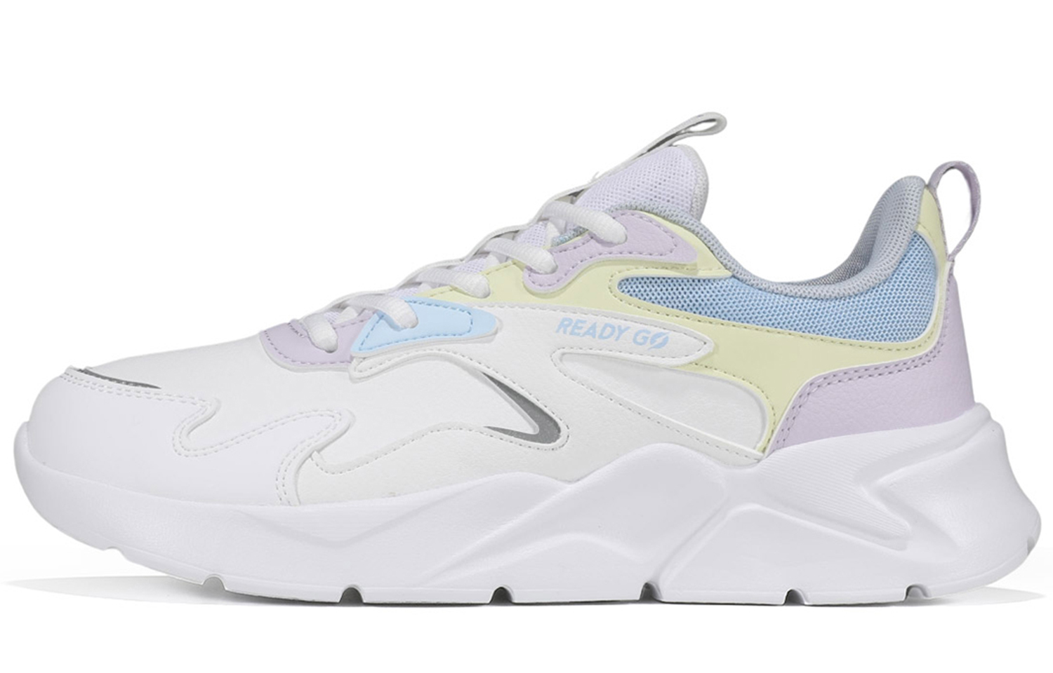 QIAODAN Cushioning Slip Resistant Abrasion Resistant Low top Running Shoes Women’s Jordan White