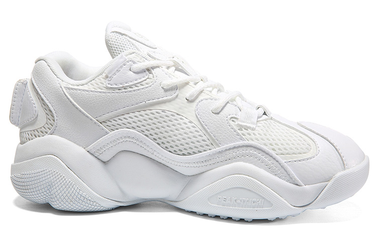 PEAK Taichi 6371 Cushioning Slip Resistant Abrasion Resistant Low top Running Shoes Women’s White