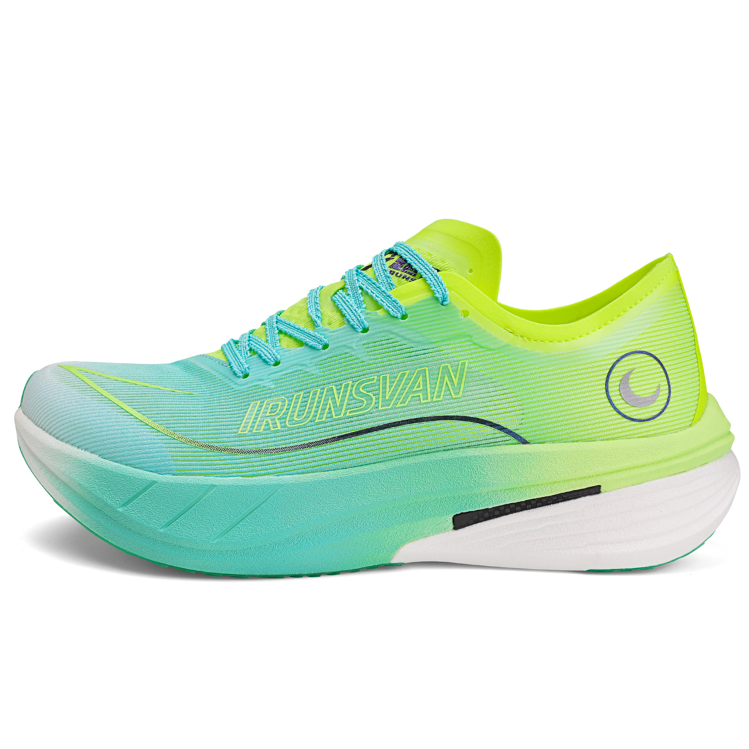 IRUNSVAN Low top Running Shoes Unisex Dancing Greenery