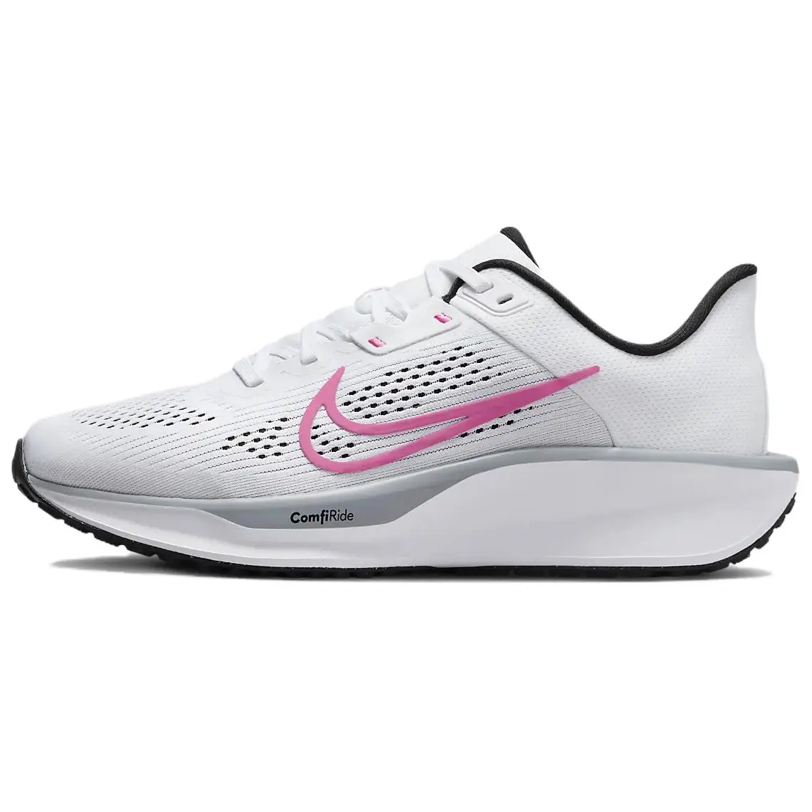 Nike Quest 6 White Pinksicle Wolf Grey Black Women's