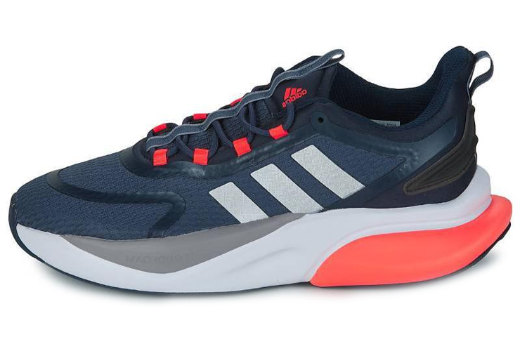 Adidas Alphabounce+ Casual Cushioning, Wear Resistant Low top Running Shoes Men's Dark Blue