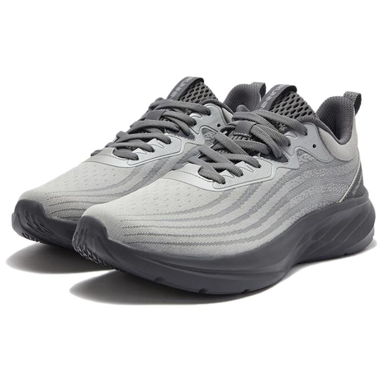361° Wear resistant And Lightweight Low top Casual Running Shoes Men’s Gray