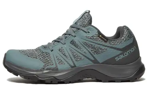 SALOMON Outdoor Shoes Women's Low Top Gray/Blue