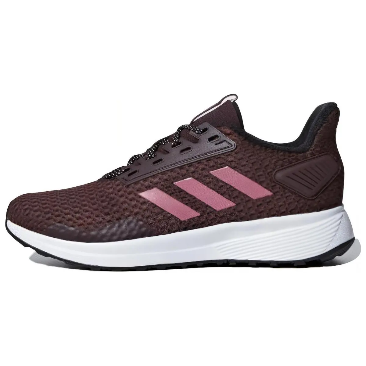 Adidas Duramo 9 Mesh, Textile Slip Resistant Slip Resistant Low top Casual Running Shoes Women's Red Brown