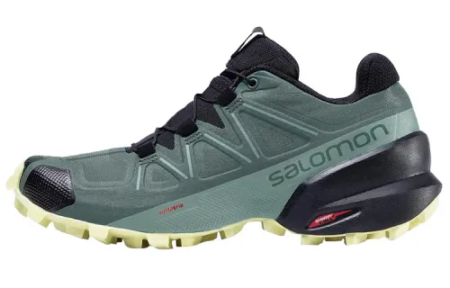 SALOMON Speedcross 5 Outdoor Shoes Women's Low Top Green