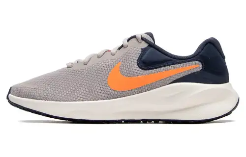 Nike Revolution 7 Light Iron Ore Thunder Blue Sail Total Orange