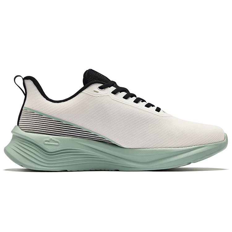Erke Flying Speed 2 Cushioning Breathable Rebound Low top Casual Training Running Shoes Men’s White Black