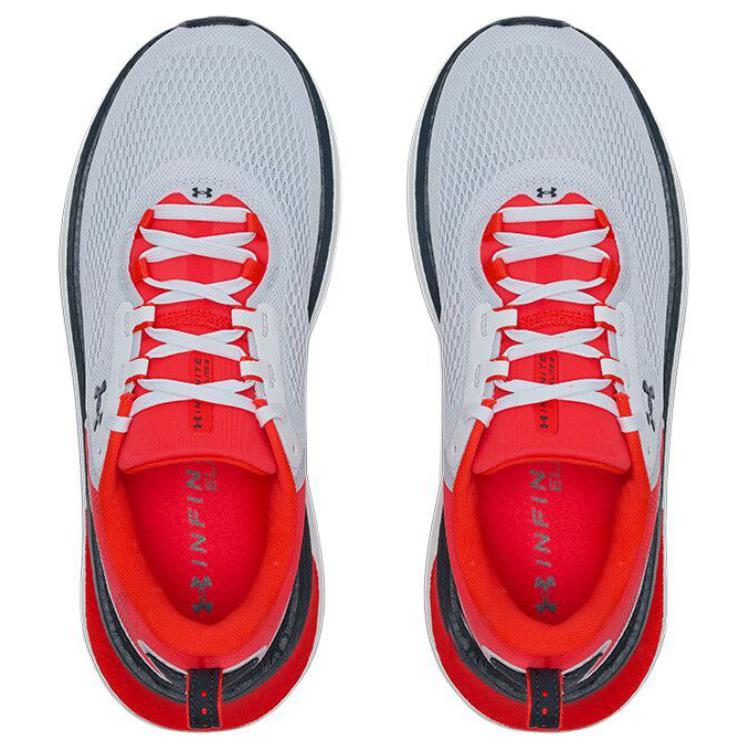 Under Armour Infinite Elite 2 Abrasion Resistant Low top Casual City Commuting Running Shoes Men’s Gray Red
