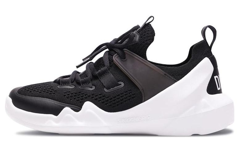 Skechers Dlt A Low top Running Shoes Women's Black White