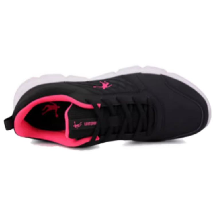 QIAODAN Cushioning, Wear Resistant Low top Running Shoes Women’s Black Pink