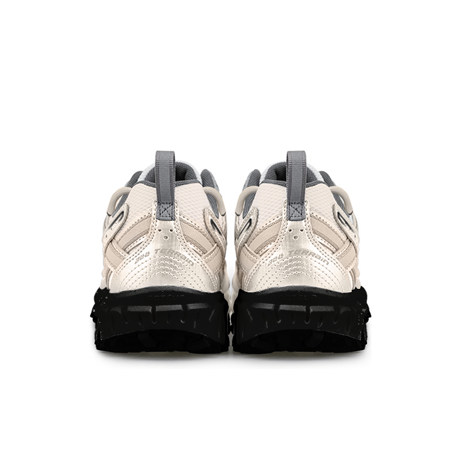 New Balance NB 410 V5 Mesh Mid top Running Shoes Unisex Beige Black