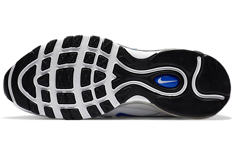 Женские кроссовки Nike Air Max 97 Essential (серо-сине-красные) — Серыйсинийкрасный — фото 6