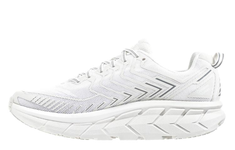 HOKA ONE ONE Clifton 4 Low top Running Shoes Men’s White