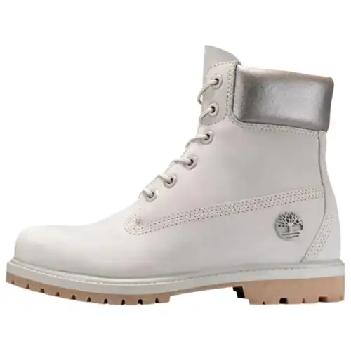 Timberland Women's 6 Inch Premium Boot 'Light Grey' Women's
