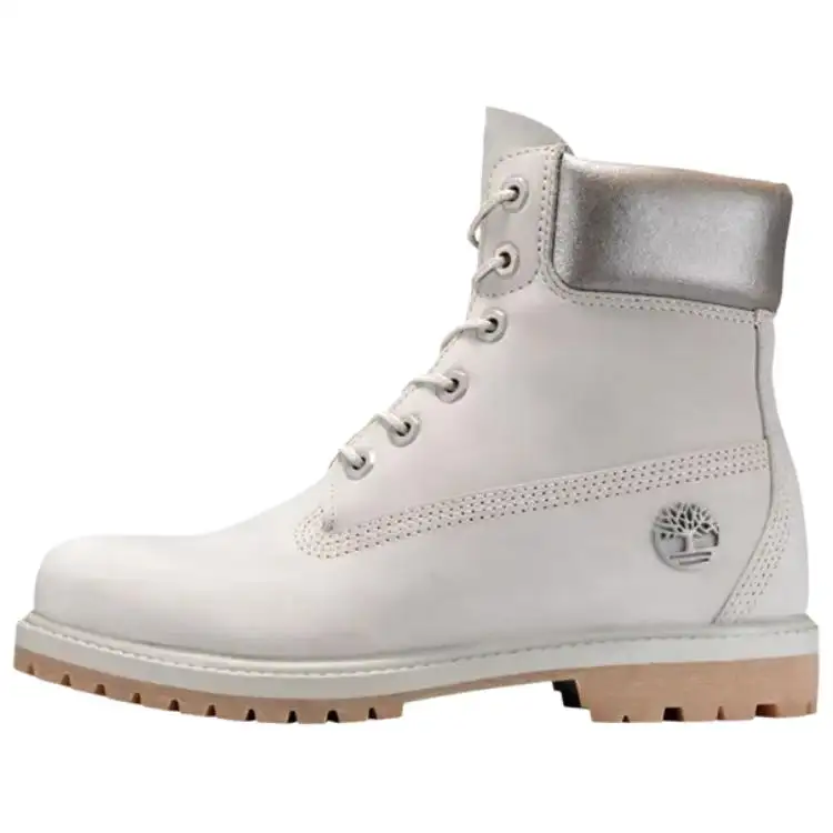 Timberland Women's 6 Inch Premium Boot 'Light Grey' Women's