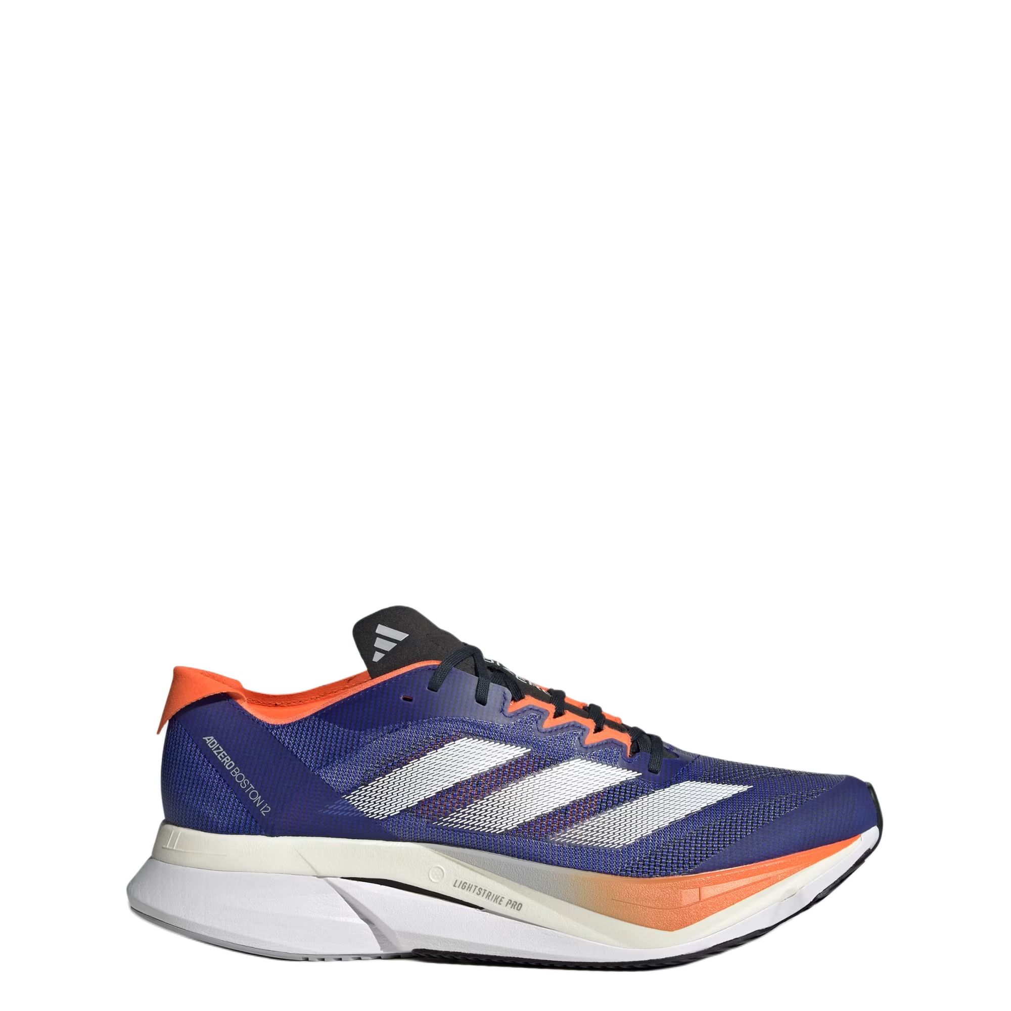Adidas Adizero Boston 12 Lucid Blue Cloud White Impact Orange
