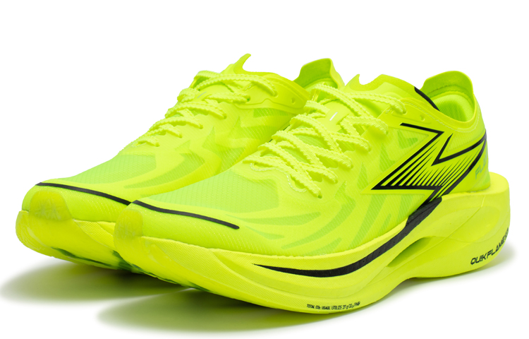 361° Feiran 2 Fabric Abrasion Resistant Breathable Low top Running Shoes Men’s Cyan Forest Green
