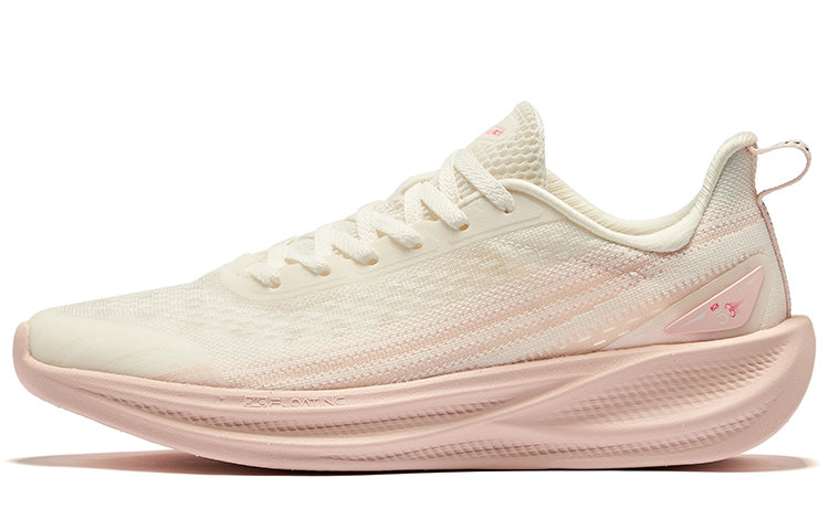 Erke Water Float 5.0 Low top Sprint Running Shoes Women’s Microcrystal White Color Powder