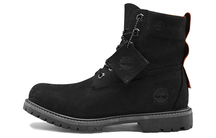 Женские ботинки Timberland 6 Inch (черные)