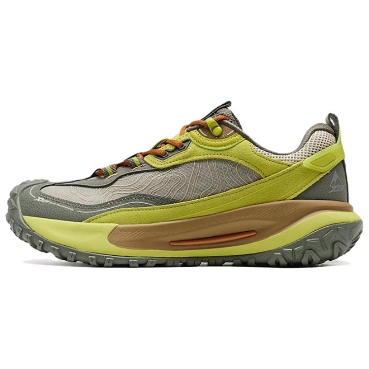 XTEP Abrasion Resistant Cushioning Low top Outdoor Shoes Men’s Green