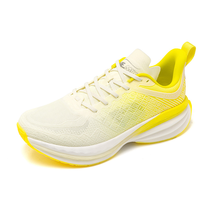 ONEMIX Enlightening And Refreshing Running Shoes Unisex Cheese Yellow