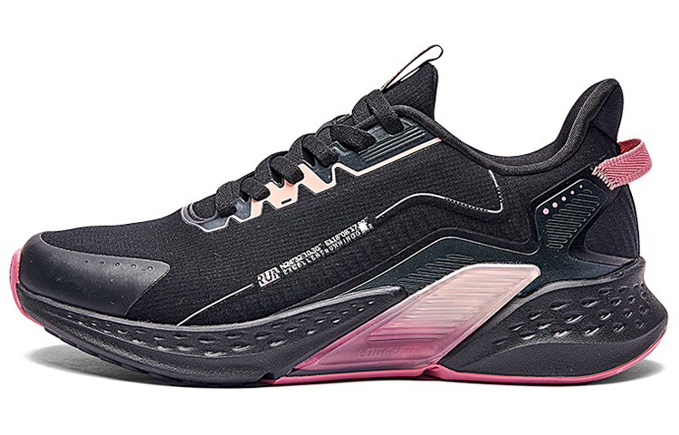 361° Bang Rebound Technology Breathable Low top Running Shoes Women’s Black Pink Comfortable Sports