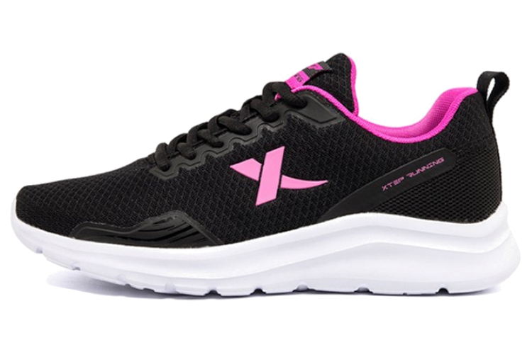 XTEP Fabric Low top Casual Running Shoes Women’s Black Red