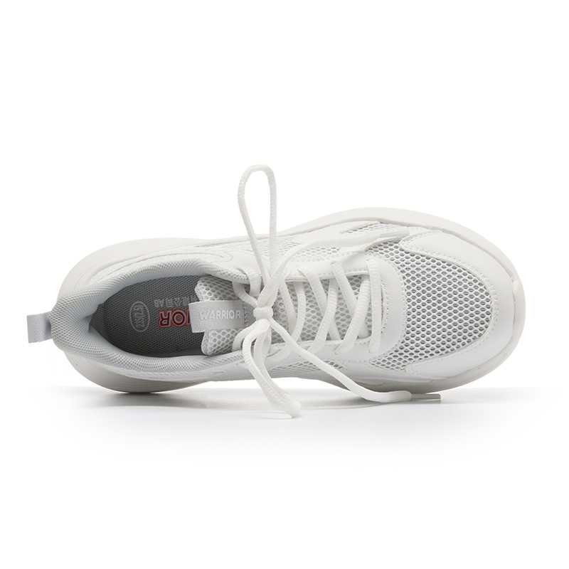 WARRIOR Running Shoes Unisex Low Top White