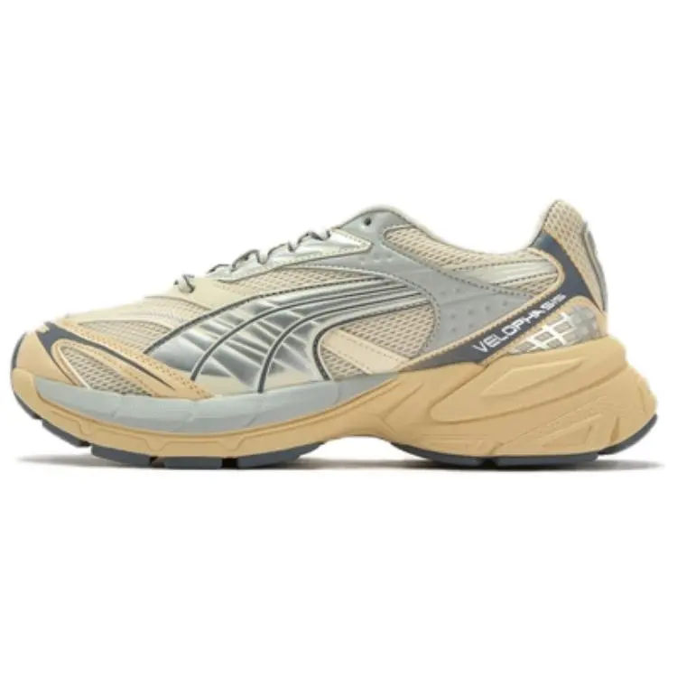 PUMA Velophasis Abrasion Resistant Low top Chunky Sneakers Unisex Brown